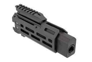 Strike Industries 6" Handguard for CZ EVO in Black has multiple mounting positions